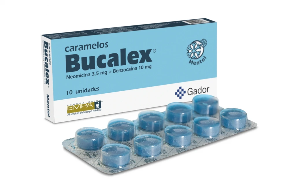 Bucalex Caramelos x 10 Comprimidos