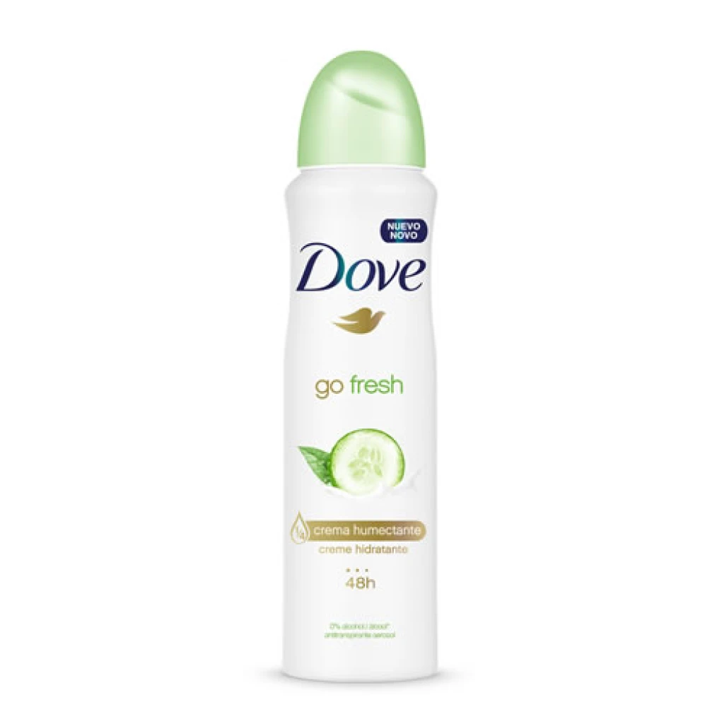 DESODORANTE DOVE PEPINO -TÉ VERDE AEROSOL 150ML