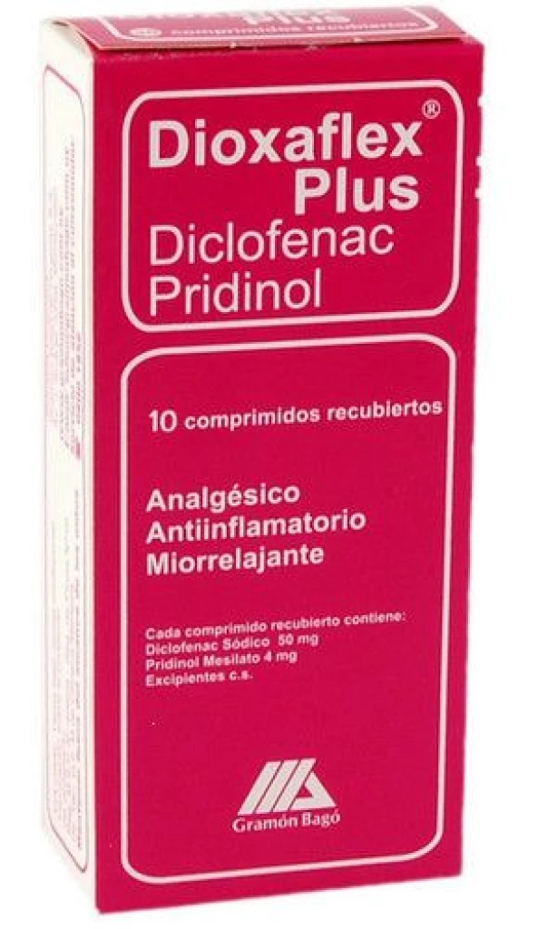 DIOXAFLEX PLUS X 10 COMPRIMIDOS