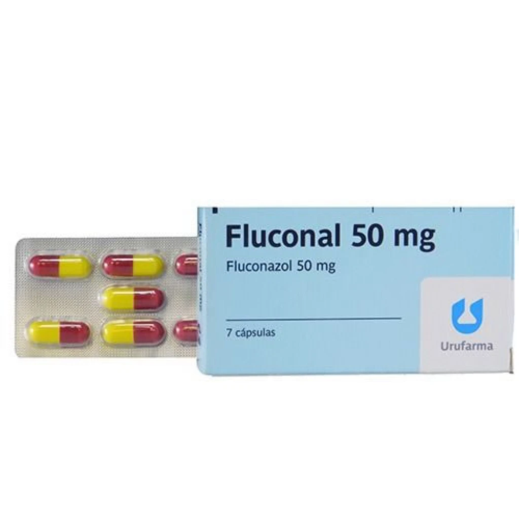 FLUCONAL 50 MG X7 CAPSULAS