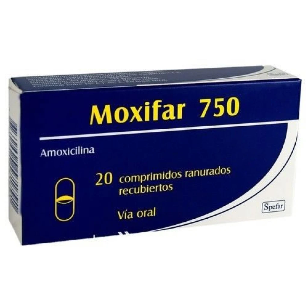 MOXIFAR 750 MG X20 COMPRIMIDOS
