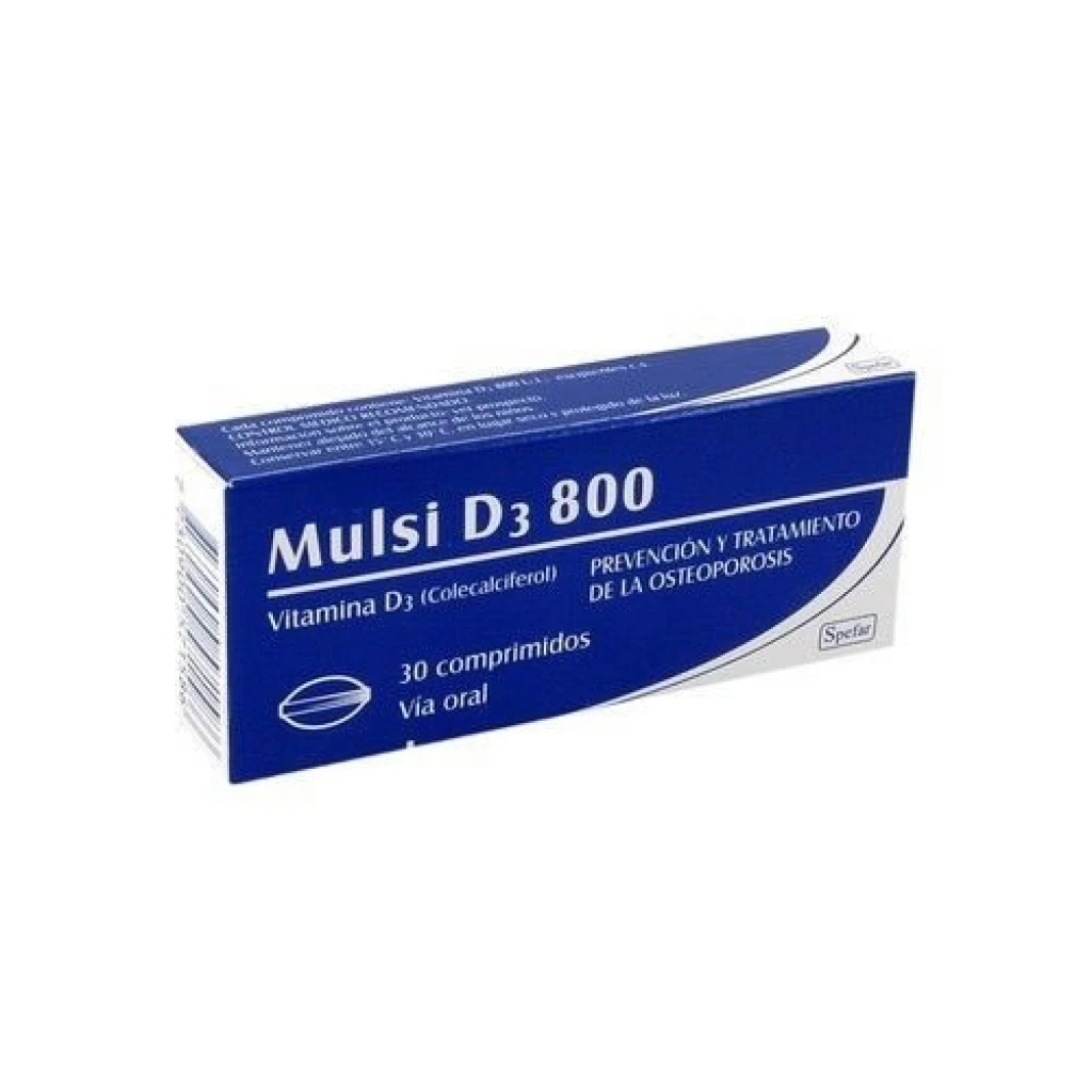 MULSI D3 800 UI X30 COMPRIMIDOS