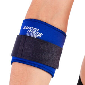 BANDER GREEN MUNEQUERA NEOPRENO TUBULAR CON VELCRO TALLE S