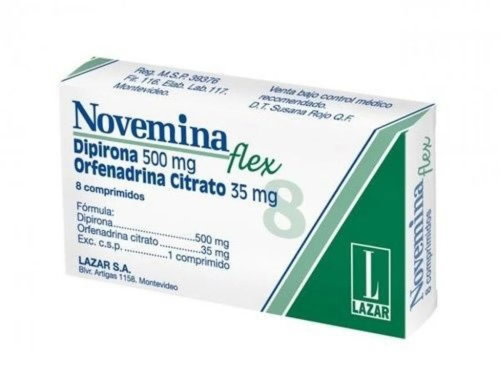 NOVEMINA FLEX X8 COMPRIMIDOS