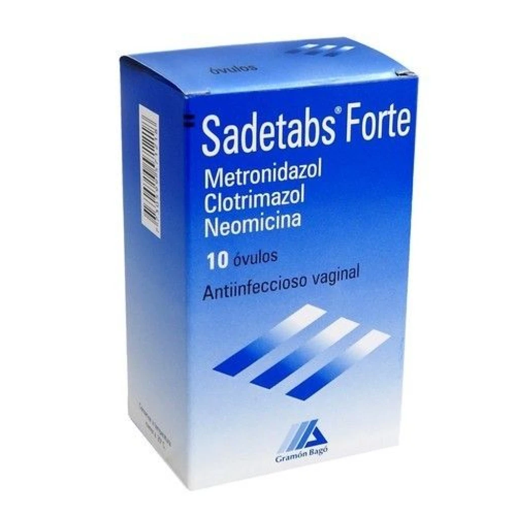 SADETABS FORTE X 10 OVULOS
