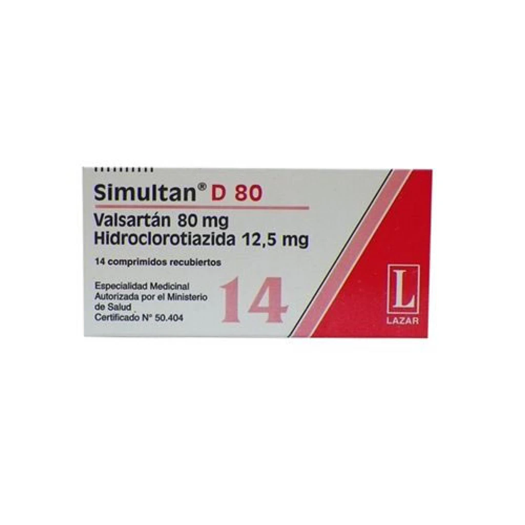 SIMULTAN D 80 MG X14 COMPRIMIDOS