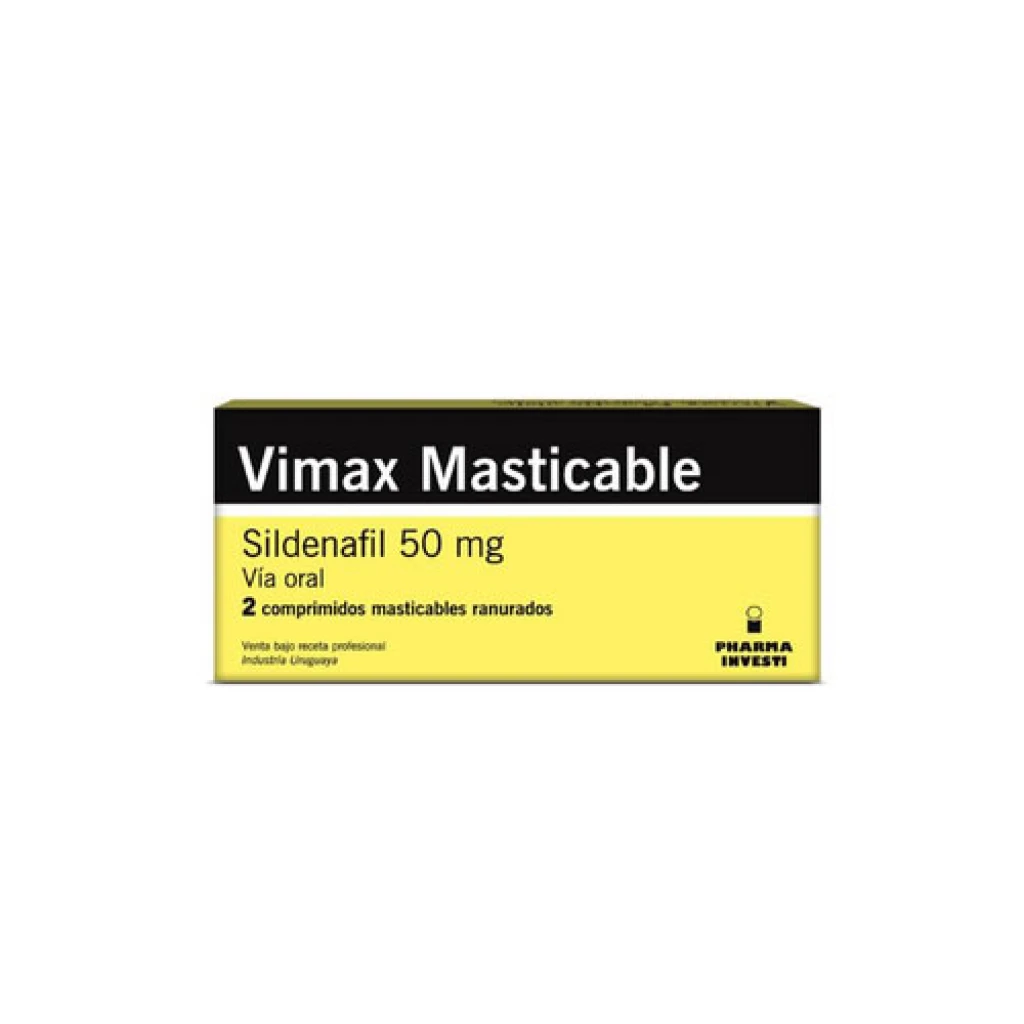 VIMAX MASTICABLE 50 MG 2COMP