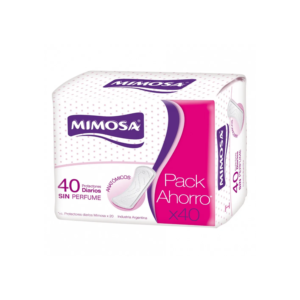 PROTECTORES DIARIOS MIMOSA X 40