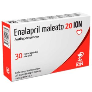ENALAPRIL MALEATO 20 X 30