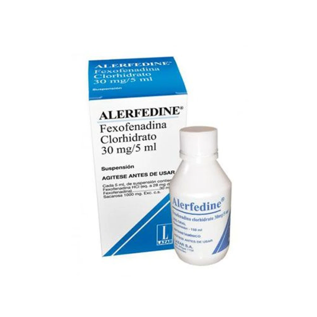 ALERFEDINE SUSPENSION 150ML