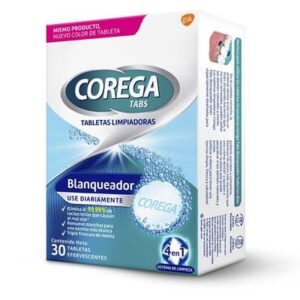COREGA TABS WHITENING TABLETAS X 30