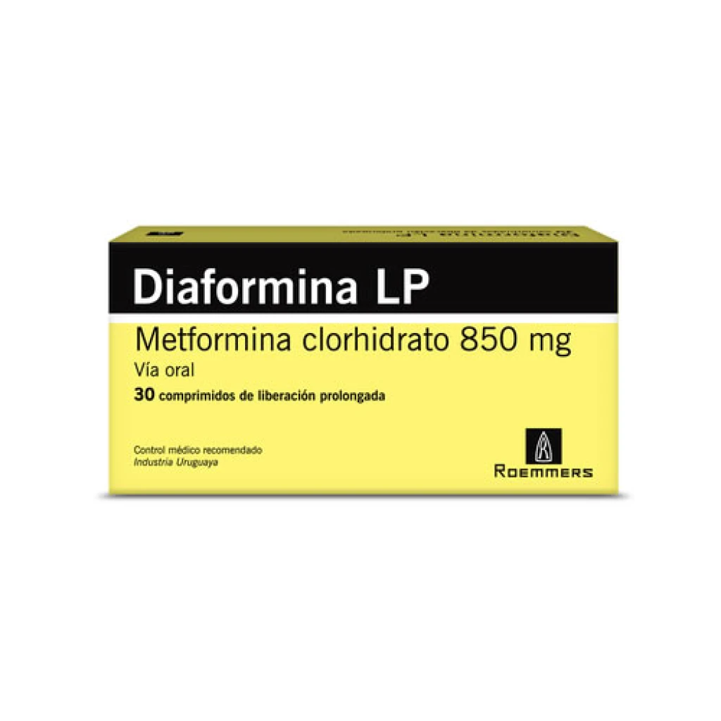 DIAFORMINA LP 850 MG 30 COMP