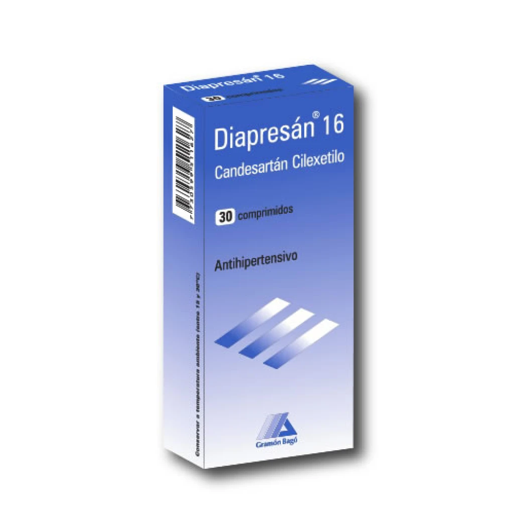 DIAPRESAN 16 MG X 30 COMPRIMIDOS