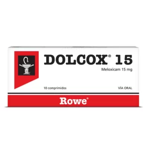 DOLCOX 15 MG 10 COMP
