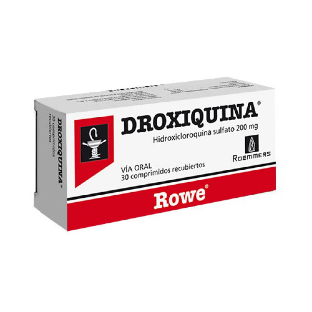 DROXIQUINA 200 MG 30 COMP REC