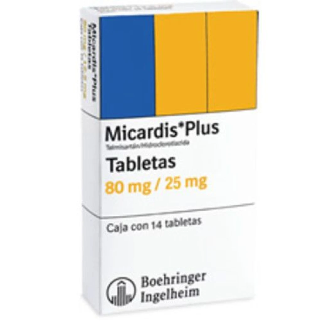 MICARDIS PLUS 80/25 MG X 14 COMPRIMIDOS