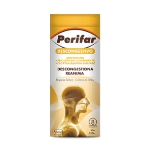 PERIFAR DESCONGESTIVO X8 COMPRIMIDOS