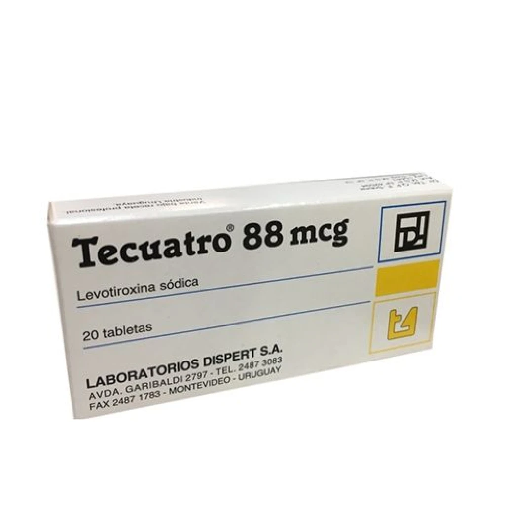 TECUATRO 88 MG X 20 COMPRIMIDOS