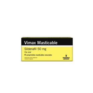 VIMAX MASTICABLE 50MG 4COMP
