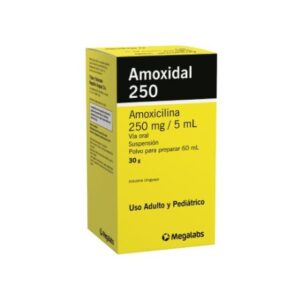 AMOXIDAL 250 MG SUSPENSION 60ML