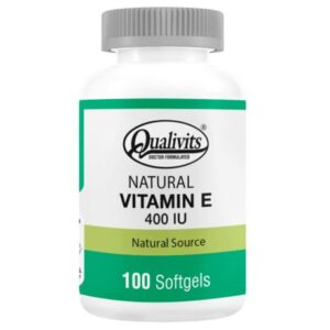 Qualivits Vitamina E 400UI 100 tabletas