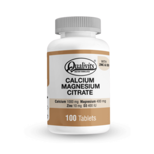 Qualivits Calcium - Magnesium - Citrate 100 tab