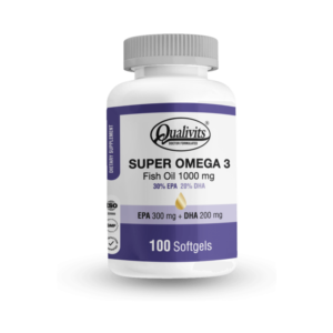 Qualivits Super Omega 3 Fish Oil 1000 mg 100 tab