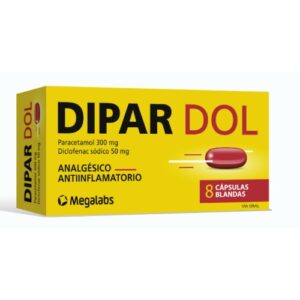 DIPAR DOL 8 CAPSULAS BLANDAS