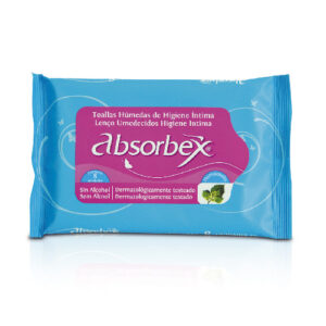 Toallitas Húmedas Absorbex Higiene íntima 8 Unidades