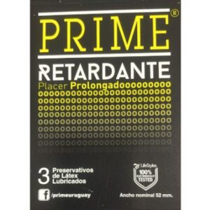 Prime Preservativo Retardante 3 Unidades