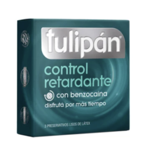 Preservativo Tulipan Control Retardante 3 unidades