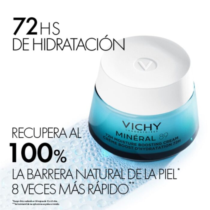 VICHY MINERAL 89 CREMA HIDRATANTE RICH 50ml - Imagen 2
