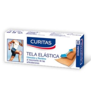 Curitas Tela Elástica 8 Unidades