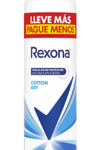 Rexona Desodorante Cotton Dry 250ml
