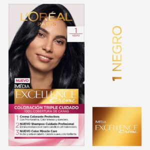 Tinta L'oréal Paris Excellence Creme N°1 Negro