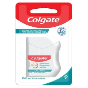 Colgate Total Hilo Dental Con Fluor Y Menta