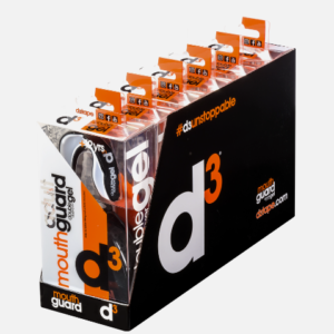 Protector bucal de gel doble d3 con estuche +12