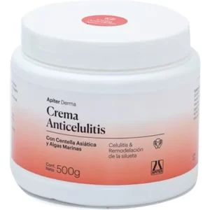 Crema Anticelulitis Con Centella Asiatica y Algas Marinas 500gr