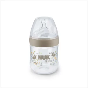 Mamadera 150ml Nuk For Nature Tetina de silicona-Orificio S