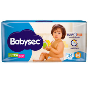 Babysec Ultra Talle M 34 Unidades
