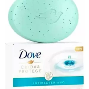 Jabón En Barra Dove Cuida Y Protege Antibacteriano 90g