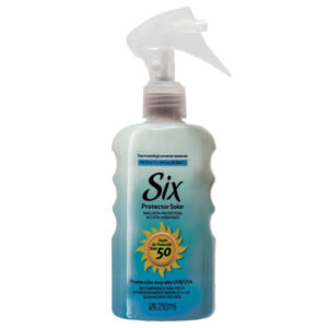 Six Splash protector solar 50 fps 210 ml