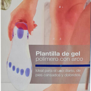 Bander Green Plantilla Gel Polimero Con Arco 37-38