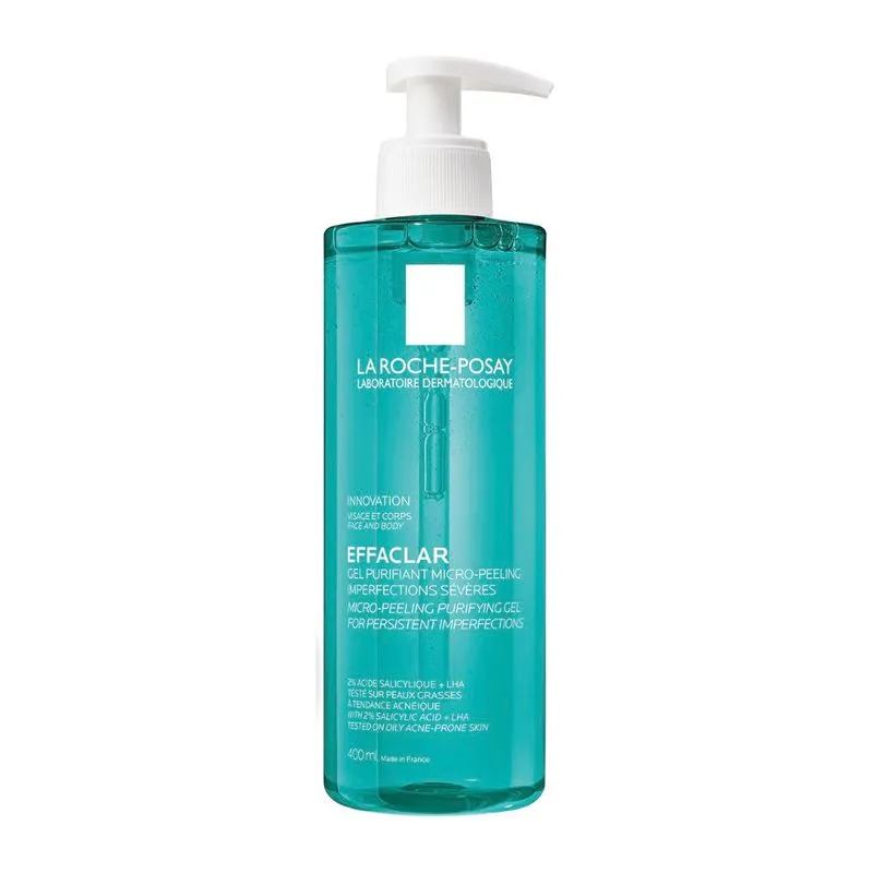 gel La Roche Effaclar Gel Purificante Microexfol . 400ML - Imagen 1