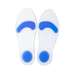 Plantillas Con Arco Blando Y Punto Azul - talle 41/42