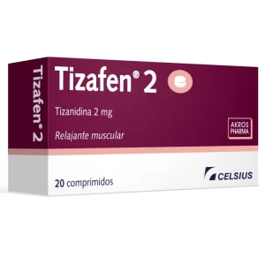 Tizafen 2 Mg 20 Comprimidos