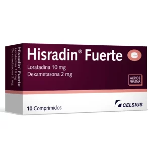 Hisradin Fuerte 10 Comprimidos
