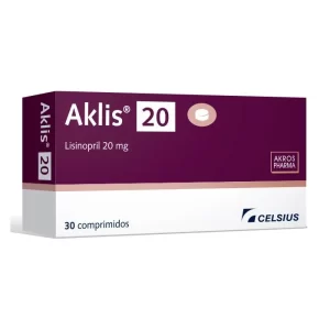 Aklis 20 Mg 30 Comprimidos