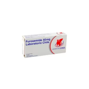 Furosemide 40 Mg 20 Comprimidos Laboratorio Chile
