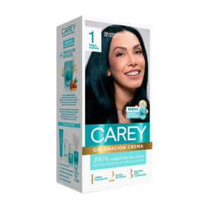 Tinta Coloración Carey Nro1 Negro azulado